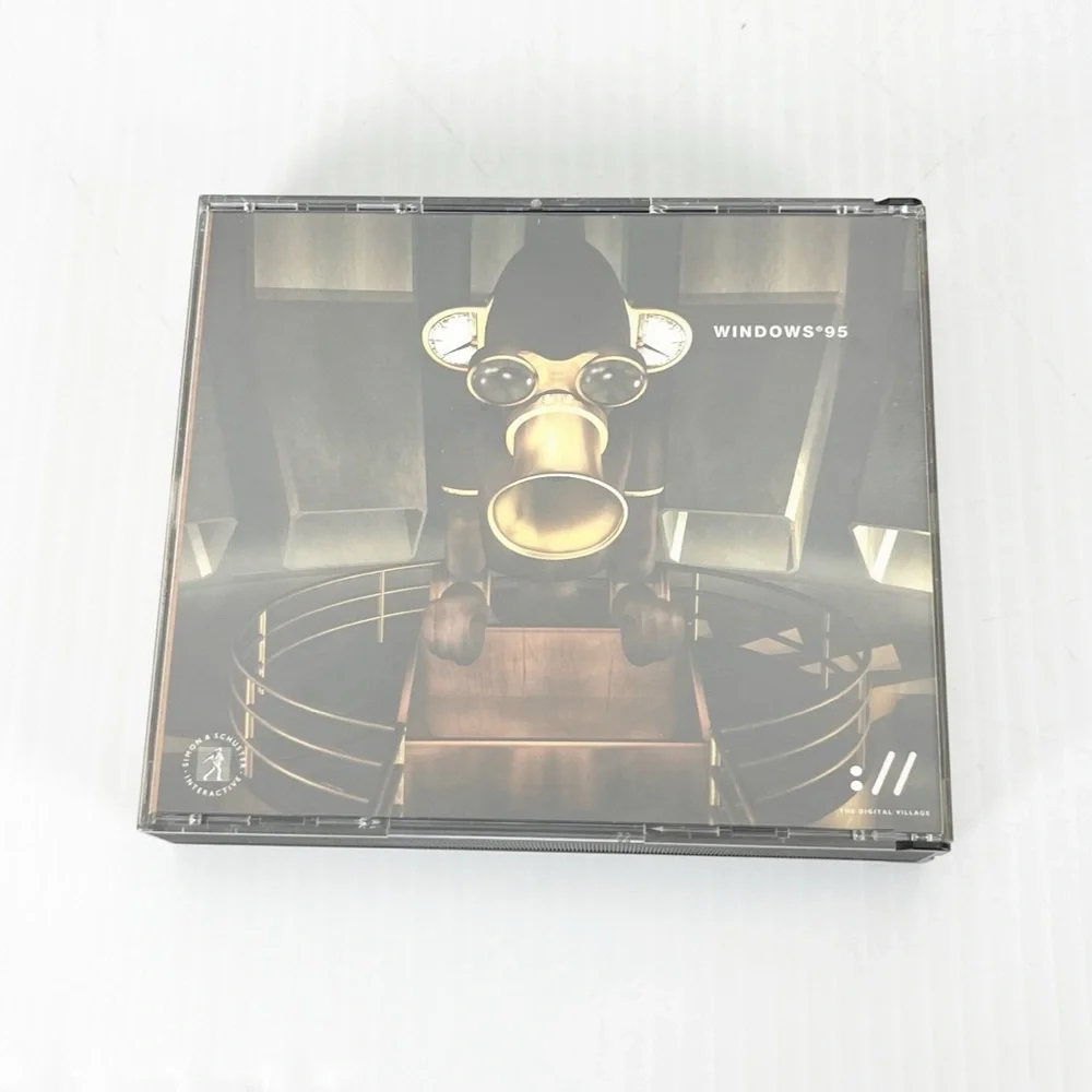 Vintage 1998 Douglas Adams Starship Titanic 3 Disc PC Game Untested